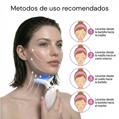 Masajeador facial seven colors